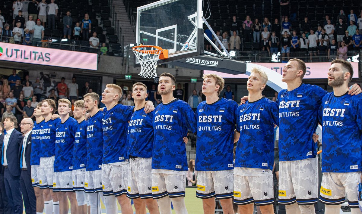 Eesti korvpallikoondis sai kodusel olümpiaturniiril esimese võidu