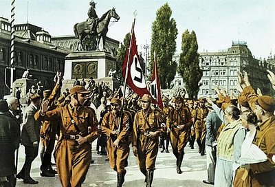 Отряд СА в Нюрнберге, 1929 год.