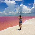 Lummav GALERII: Roosa laguun Mehhikos näeb välja nagu unistus, sest kuidas saab midagi nii ilusat päriselt olemas olla...