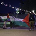 FOTOD | Rahvas avaldas Eurovisioni esimese poolfinaali ajal Malmö tänavatel Palestiinale toetust 