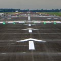 Штормовой ветер в аэропорту Амстердама вынудил самолеты садиться необычным образом