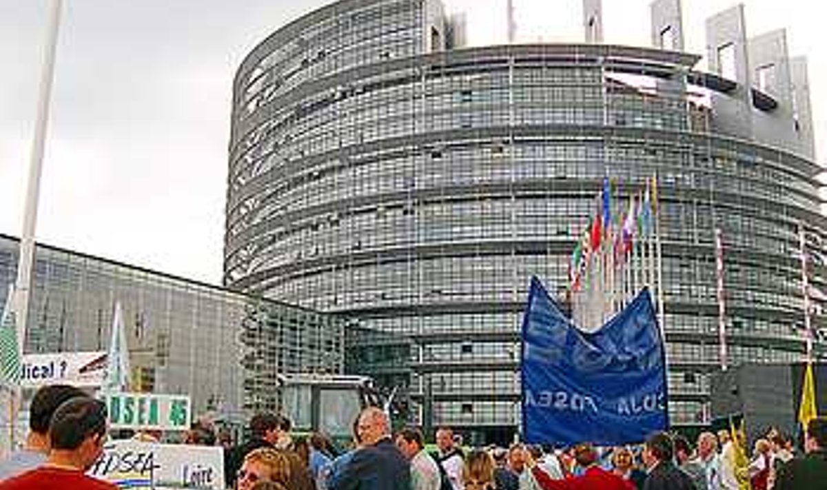 KOLM NÄDALAT TÜHi, ÜKS TÄIS: Uhkesse Strasbourg’i peamajja kolib europarlament vaid üheks nädalaks kuus. Argo Ideon