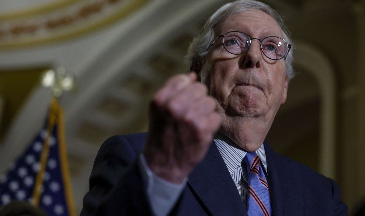 Senati vabariiklasest vähemuse liider Mitch McConnell