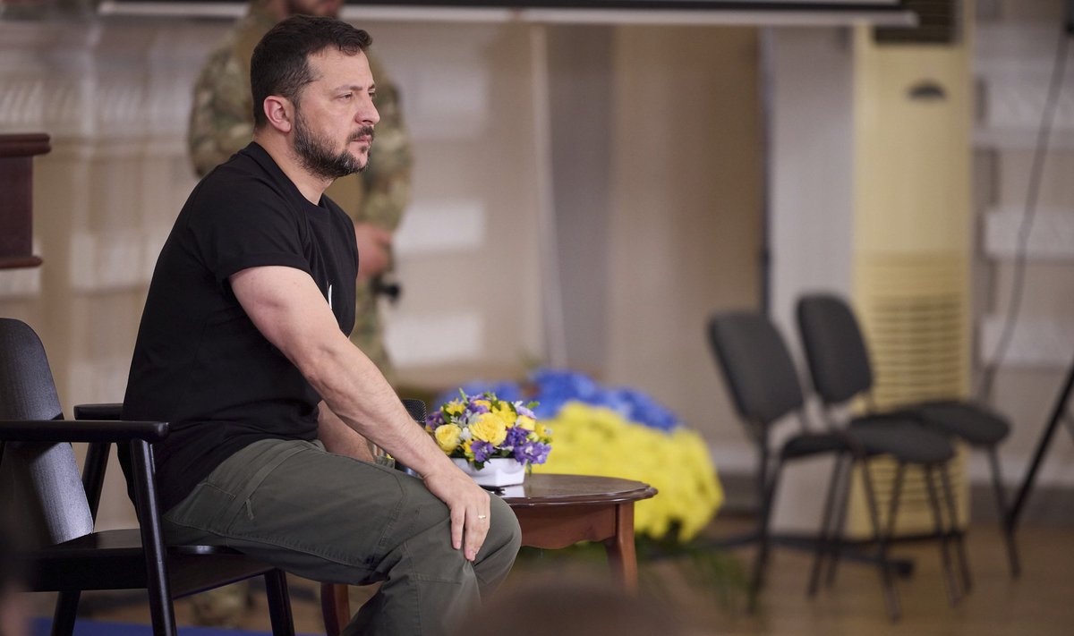 Ukrainian President Zelenskyy Meets with Students at the Igor Sikorsky Kyiv Polytechnic Institute