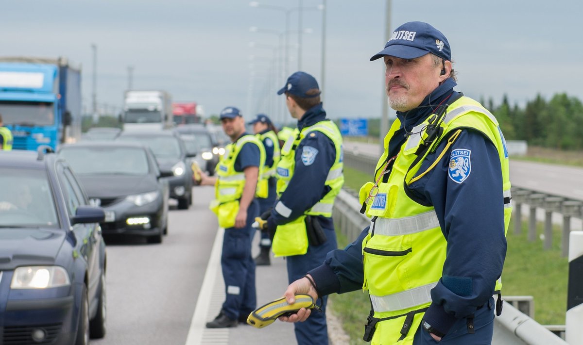 Politseireid Tallinna piiril
