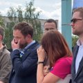 VIDEO | Eesti rajas Ukrainasse uue lasteaia, kus on ka pommivarjend. Minister Tsahknal tõmbas avamine silma märjaks