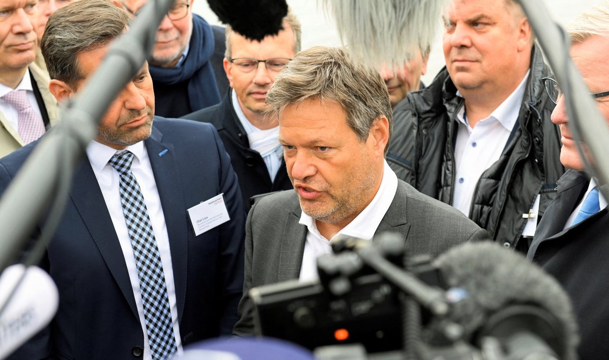 Saksamaa majandusminister Robert Habeck