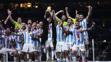 Argentina koondislased finaalijärgses võidujoovastuses: oleme sõnatud, me oleme sündinud kannatama