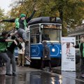 ФОТО и ВИДЕО: Смотрите, как выглядит первый в Эстонии современный ретро-трамвай