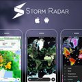 Päevakohane mobiilirakendus: tormiäpp Storm Radar