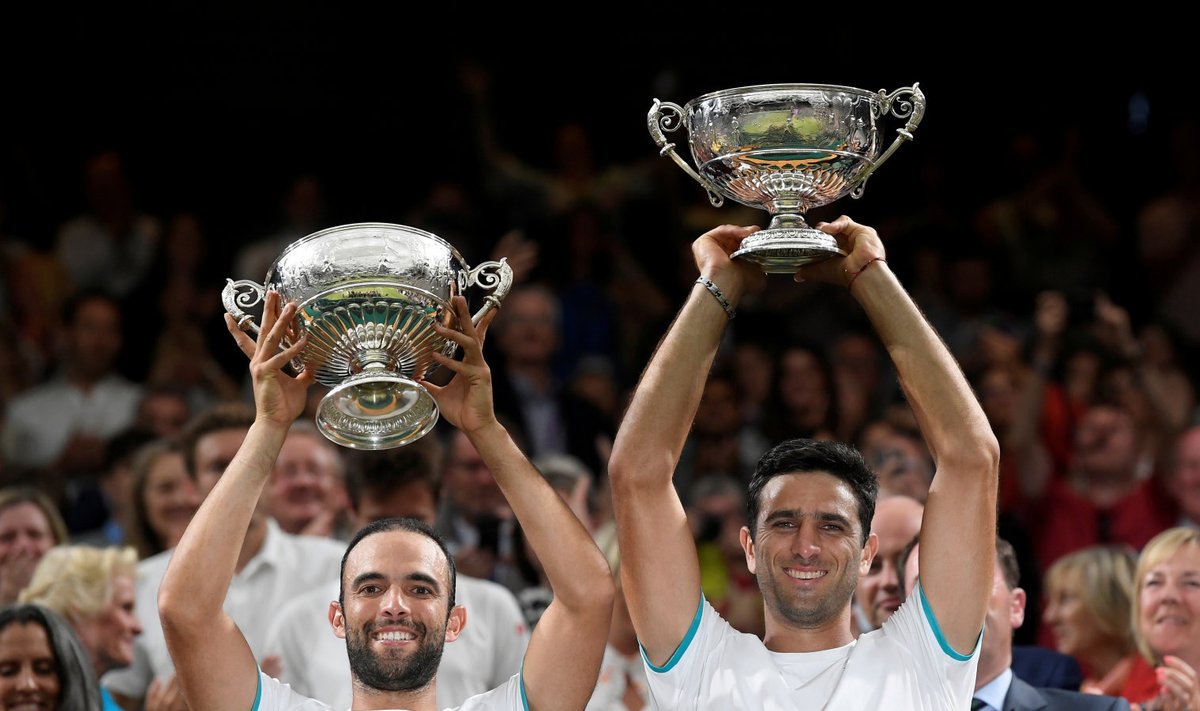 Wimbledoni võitjad Juan-Sebastian Cabal ja Robert Farah