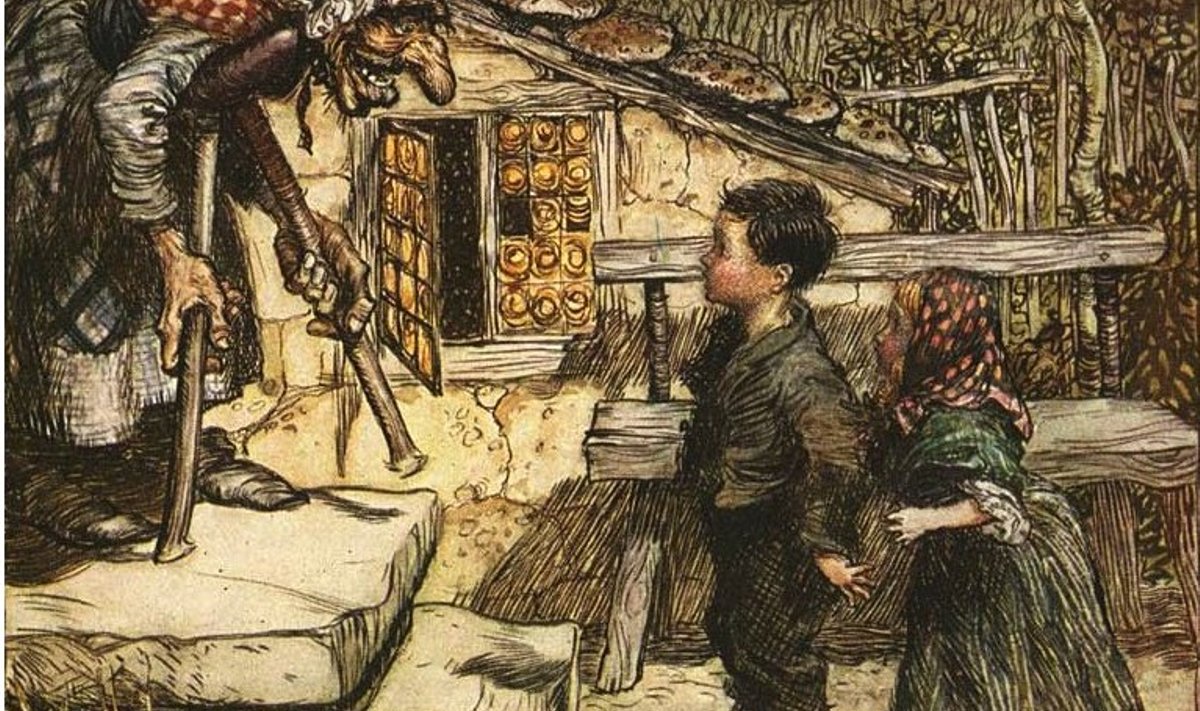 Hansuke ja Greteke, illustratsioon aastast 1909