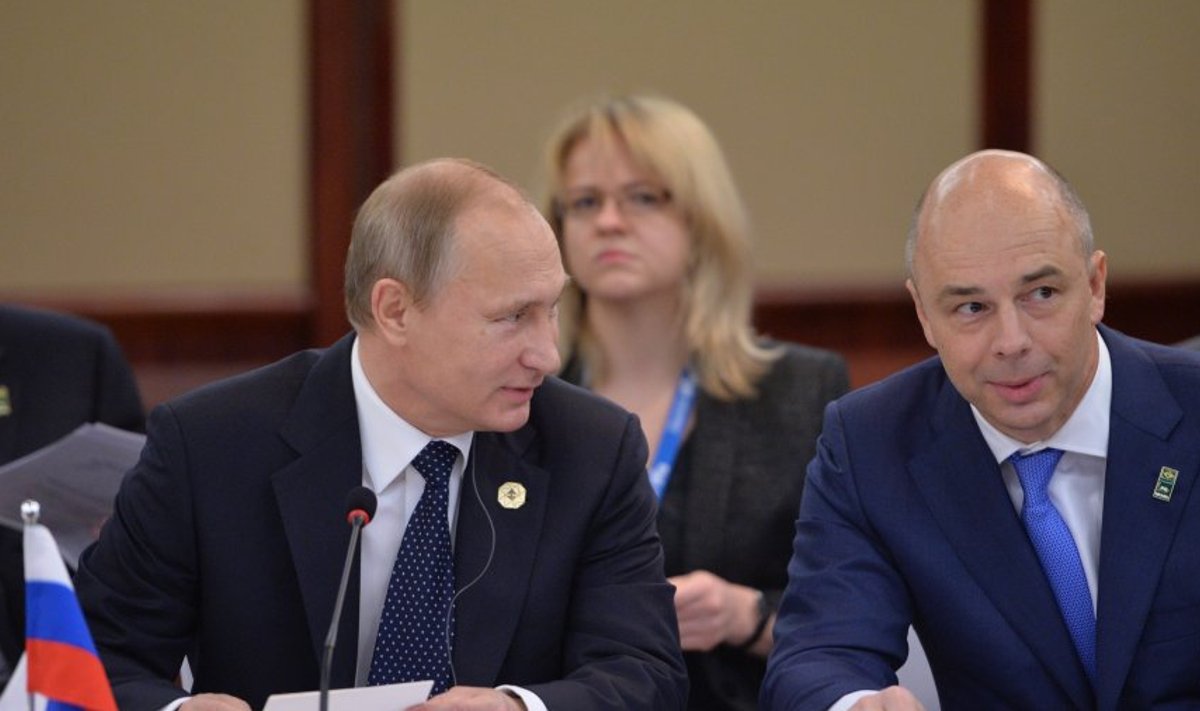 Vladimir Putin ja Anton SIluanov