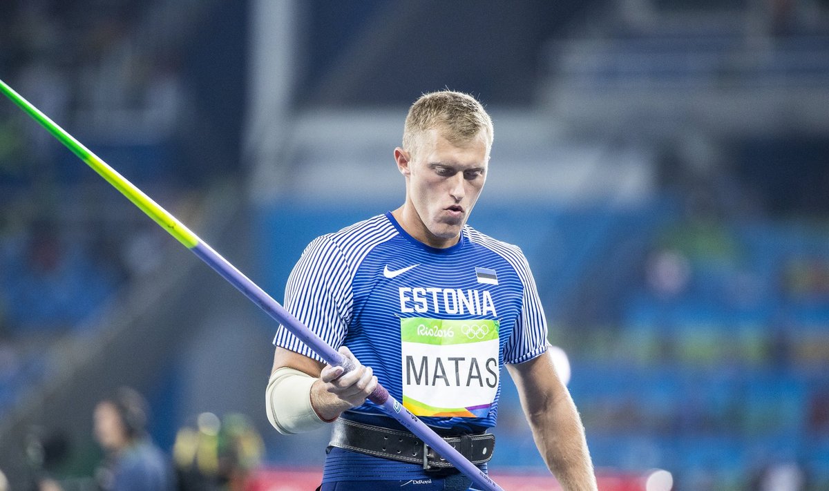 Risto Mätas Rio olümpial.