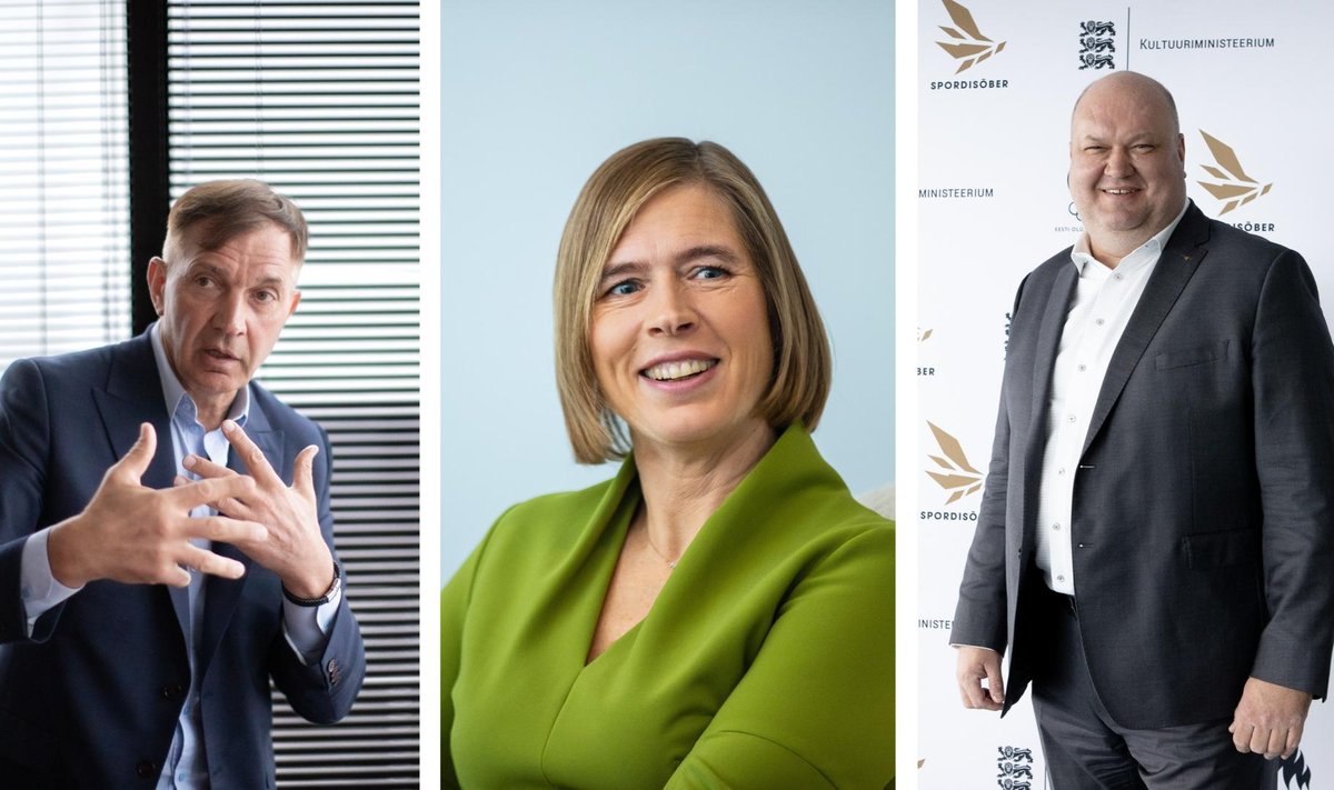 Urmas Sõõrumaa, Kersti Kaljulaid, Erich Teigamägi.