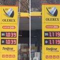 ФОТО: Как среди бела дня меняются цены на топливо в Olerex