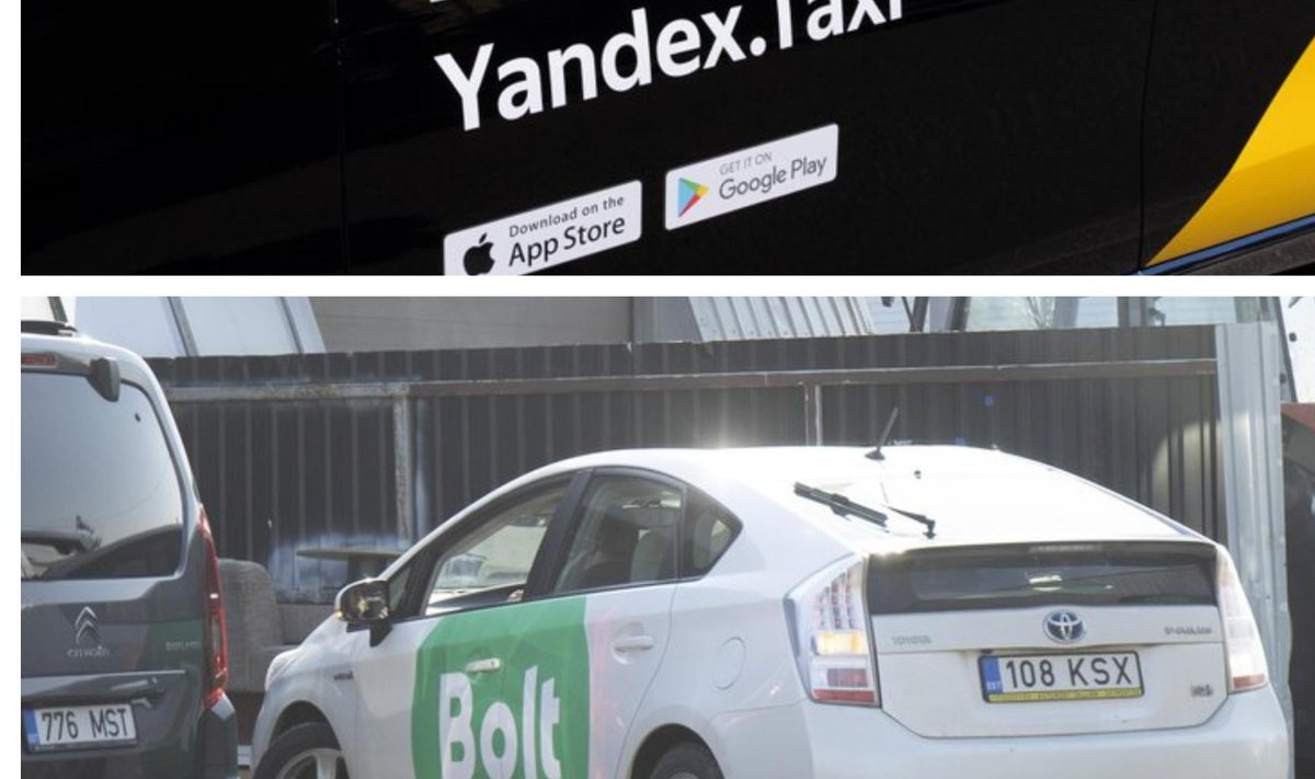 Коллаж: Yandex и  Bolt