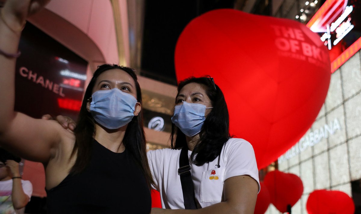 Aasias on koroonaviirus muutnud maskid lahutamatuks osaks igapäevaelust