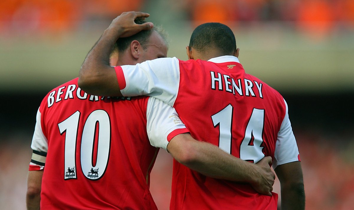 Arsenali legendid Dennis Bergkamp ja Thierry Henry