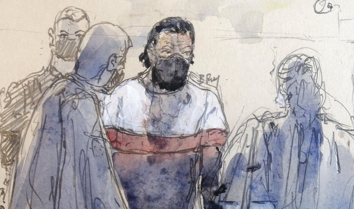 Salah Abdeslam möödunud nädalal Pariisis kohtus. 