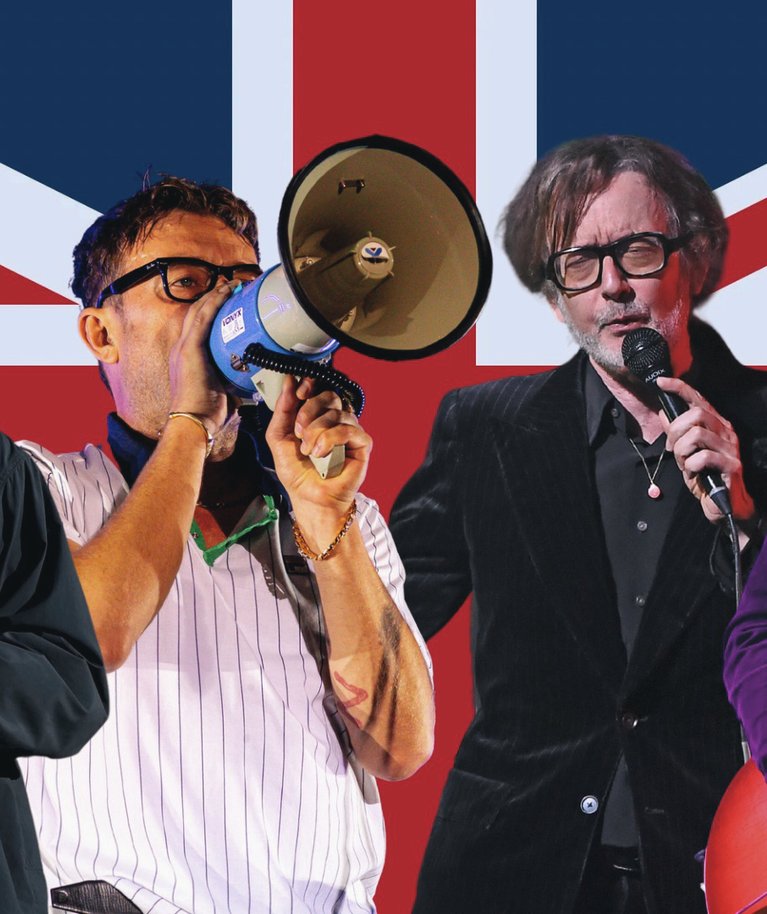 Britpopi teine tulemine. Liam Gallagher (vasakult), Damon Albarn, Jarvis Cocker ja Noel Gallagher naudivad taas rambivalgust.