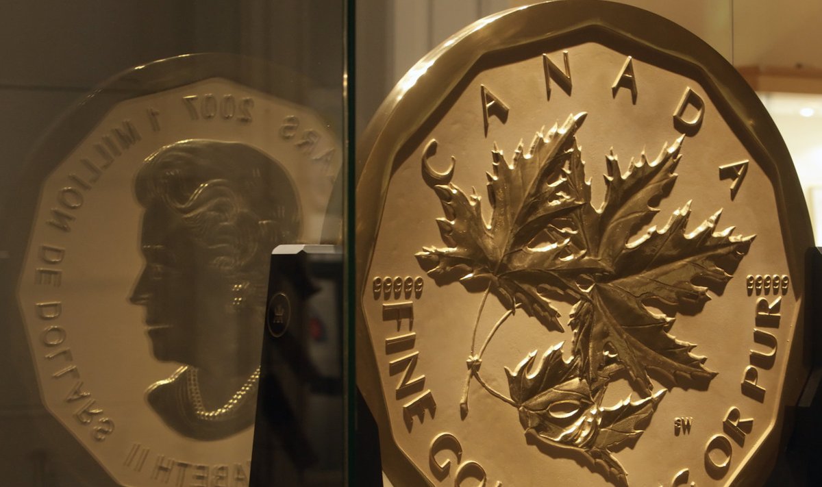 Kanada 100 kilogrammine kuldmünt