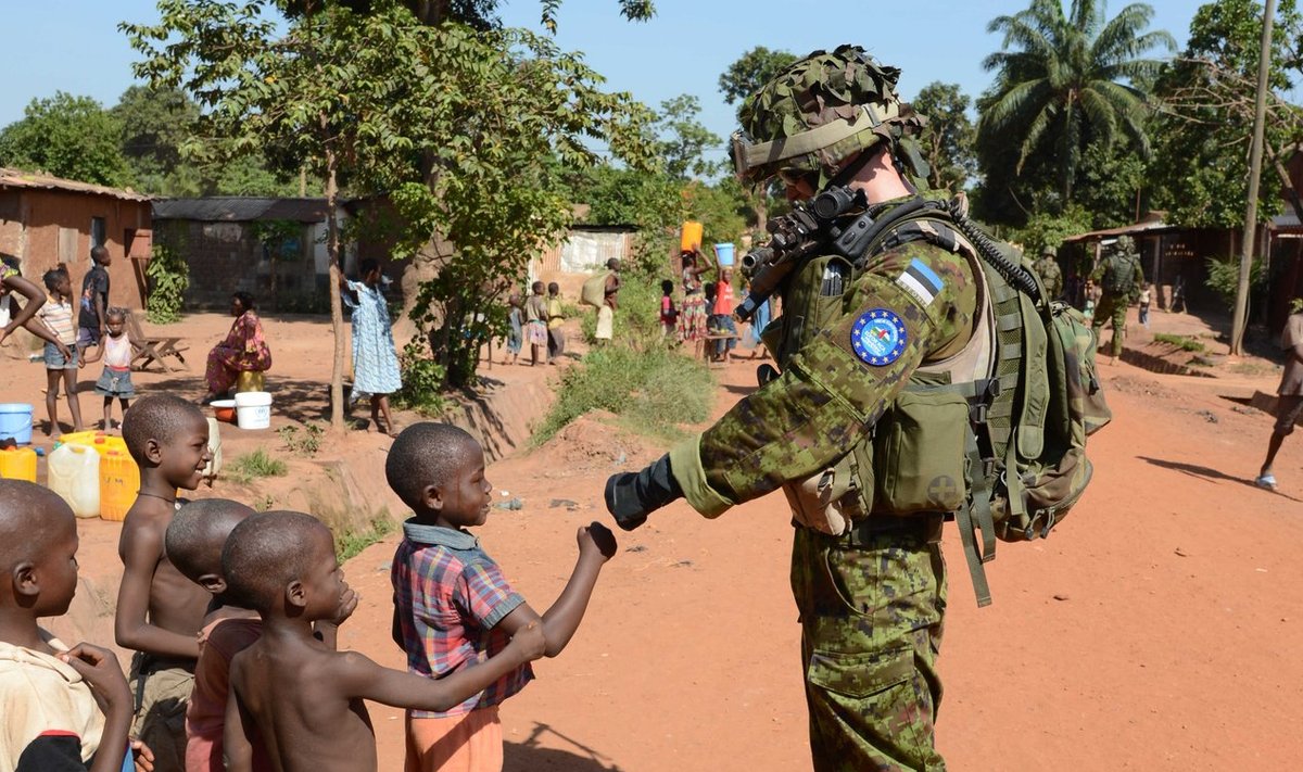 Eesti osales eelmisel aastal missioonil Kesk-Aafrika Vabariigis.