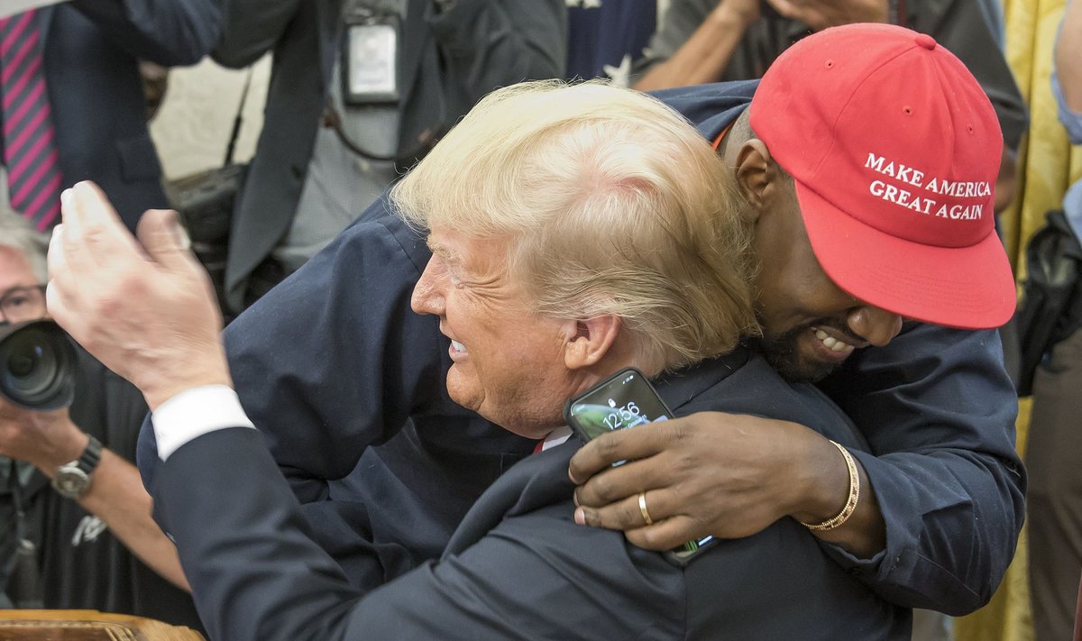 President Donald J. Trump Meets Kanye West and Jim Brown