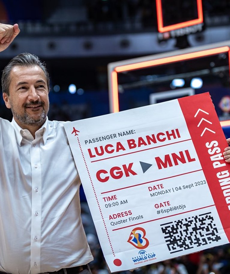 Luca Banchi viis Läti koondise Manilas toimuvasse veerandfinaali.