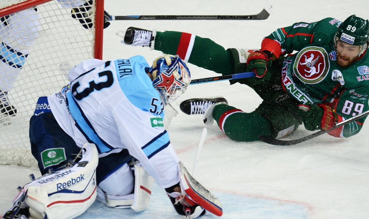 Ice hockey. KHL. Ak Bars vs. Sibir