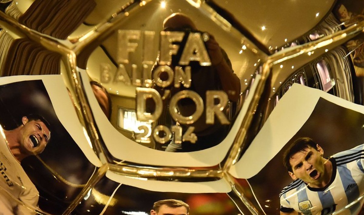 Ballon d`Or kandidaadid Ronaldo, Neuer ja Messi
