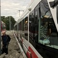 LUGEJA FOTO | Kopli trammide lõpp-peatuses on võimatu trammist välja või peale saada