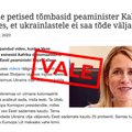 FAKTIKONTROLL | Kaja Kallasega tehtud petukõnele keerati veel üks vint peale. Tegelikult ei öelnud ta kordagi, et ukrainlastele „ei saa tõtt rääkida“