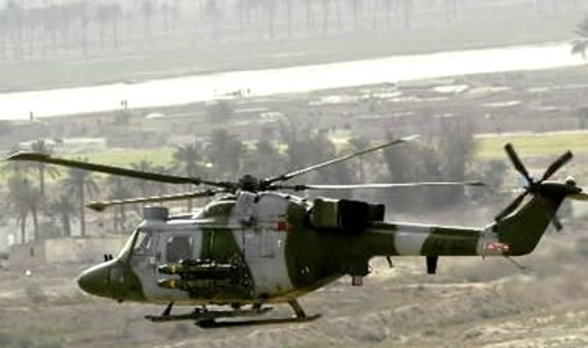 Briti helikopter Lynx mark 7