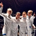 Эстонские шпажистки улетели на Олимпиаду в Рио-де-Жанейро