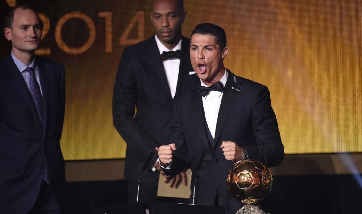 Ronaldo saab Ballon d'Ori auhinna