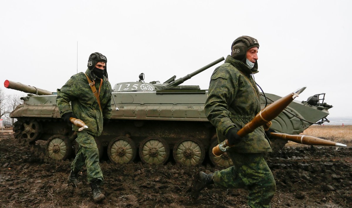 Vene mässulised Ida-Ukrainas