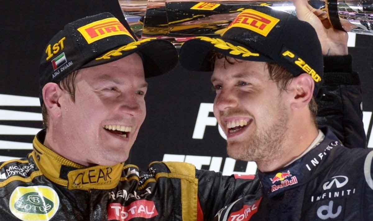 Räikkönen ja Vettel