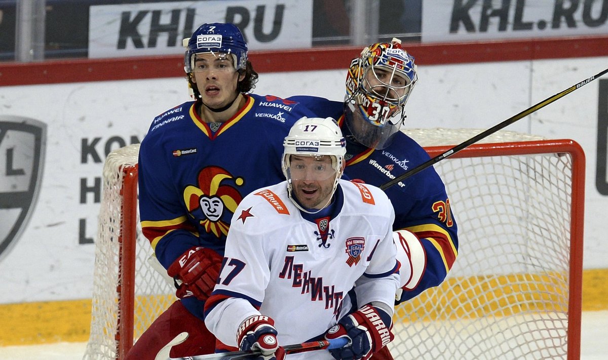 KHL Game between Jokerit and SKA