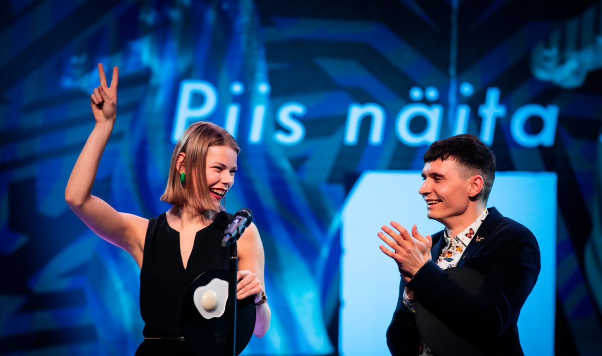 2019 võitjad Daniil Golubev ja Maria Rahamägi. Foto autor: Laura Oks. 