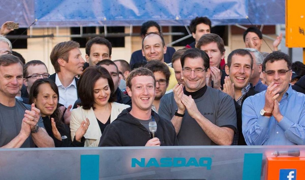 Mark Zuckerberg avas 18. mail Facebooki aktsiate esmaemissiooni. (Foto: Reuters/Scanpix)