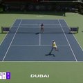VIDEO | Kontaveit võitis Dubais punkti, mille sarnast tennises väga tihti ei näe