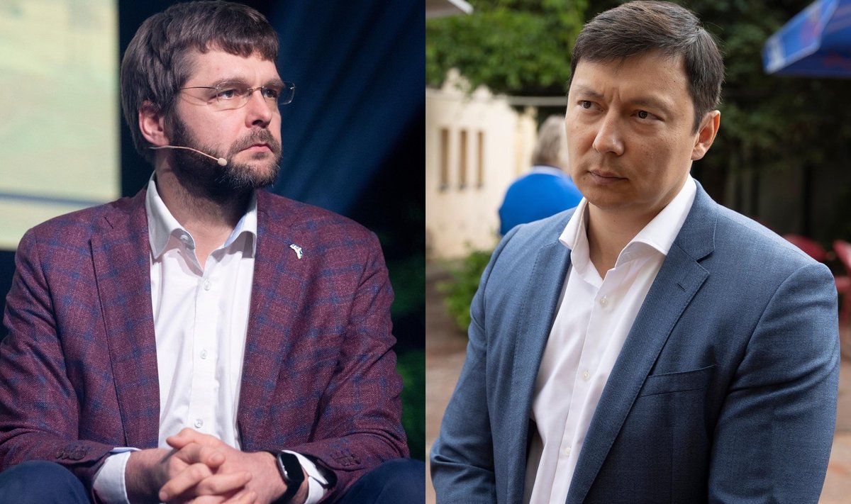 Jevgeni Ossinovski ja Mihhail Kõlvart. Nende koostöö ei peaks jätkuma.
