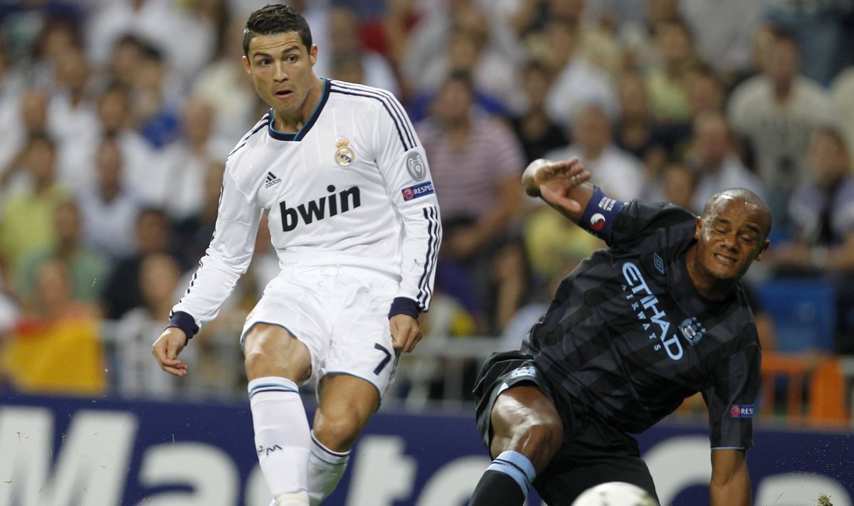 Cristiano Ronaldo, Vincent Kompany