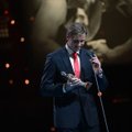 После награждения Новоселов обратился к публике с эмоциональной речью, которая вызвала слезы