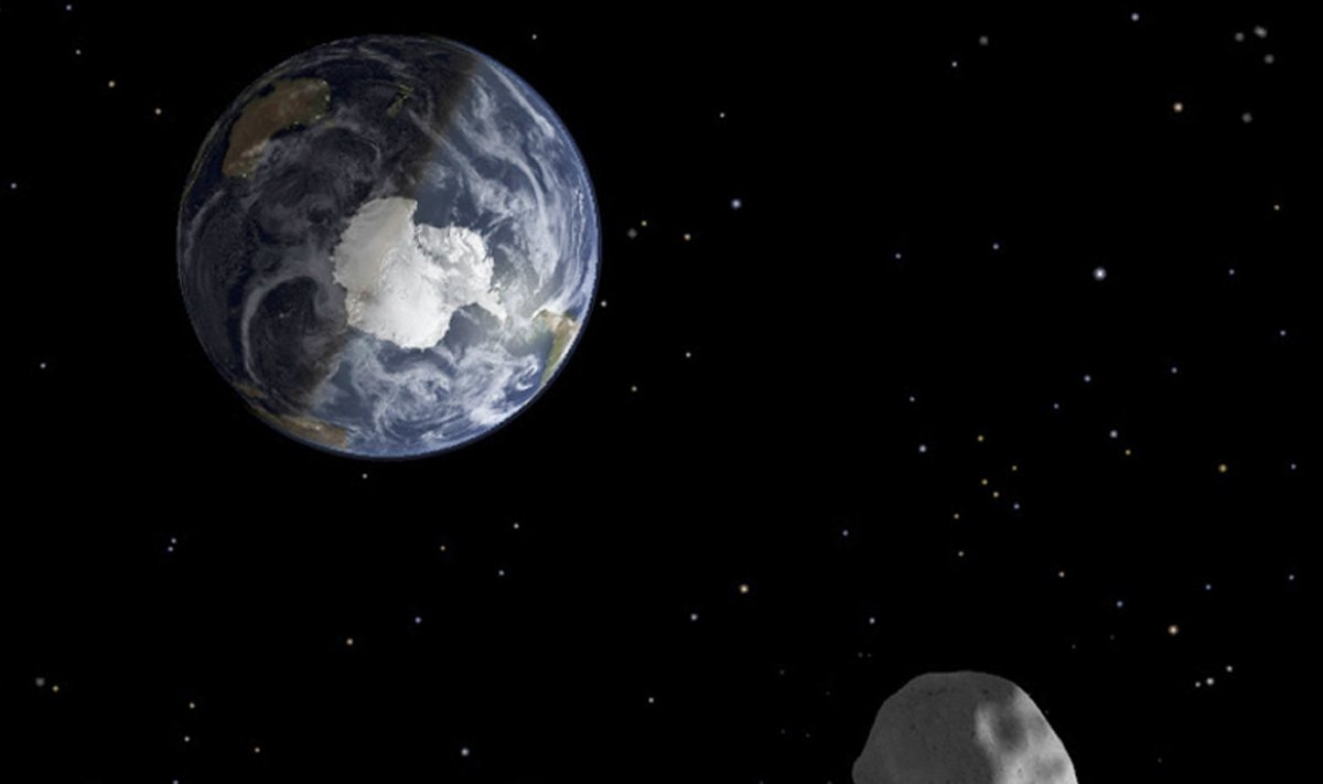 Maa poole suunduv asteroid