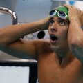 Phelpsi alistanud ujuja magas, kuldmedal kaelas