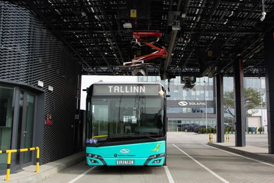 Электробус таллиннского общественного транспорта 