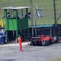 Vettel kokkupõrkest Leclerciga: pole vahet, kelle süü see oli