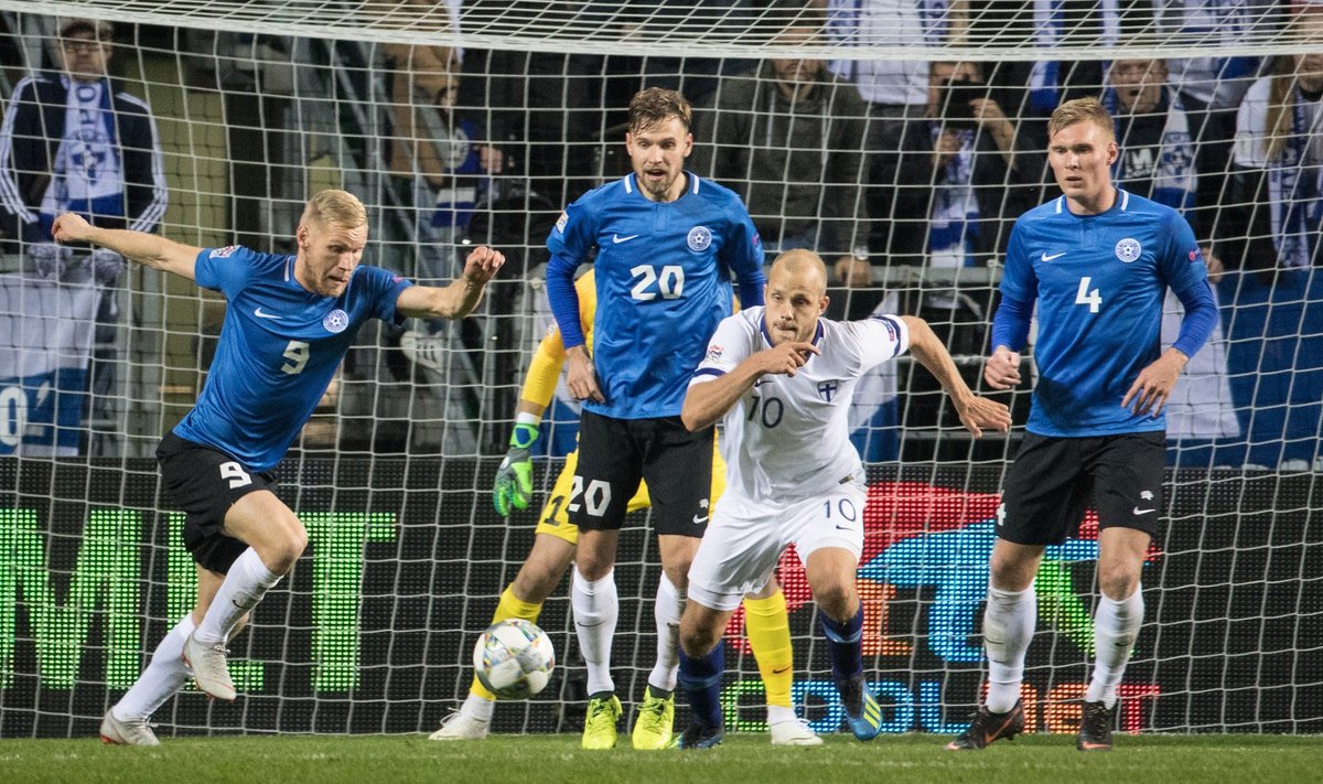 Rahvuste liiga Eesti-Soome jalgpallis